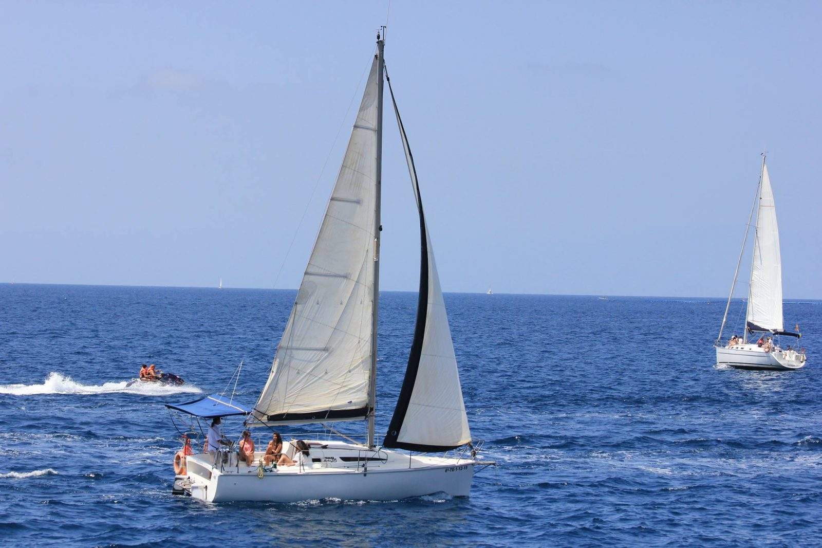 Small sailing yacht charter with skipper in Tenerife South