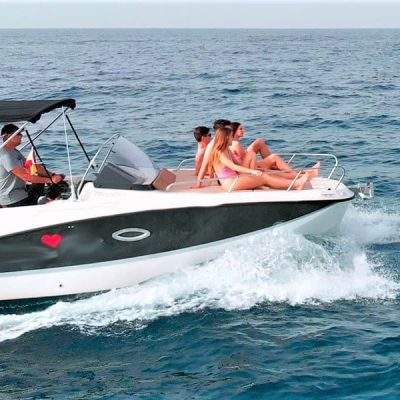 			Alquiler de barco con licencia - Motor yacht rental in Tenerife with Quicksilver 755 without skipper