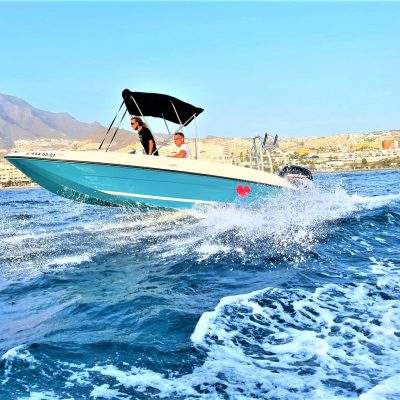 			 - Bareboat yacht charter in Tenerife south with Bayliner E18